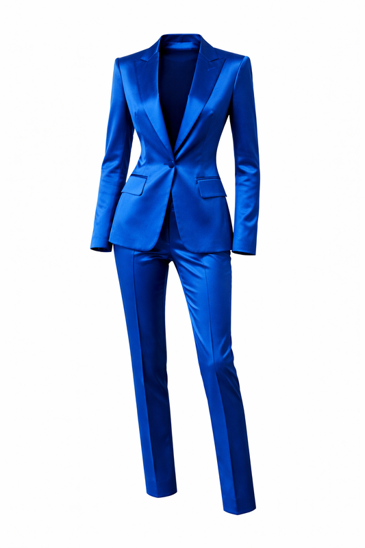 Satin Pant Suit - Ring Ready Attire